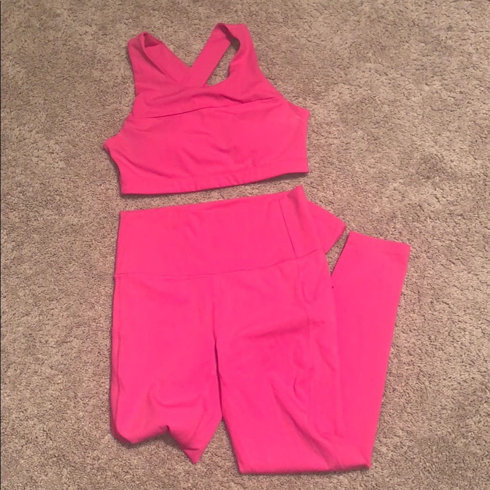NWOT gym/ lounge matching set
